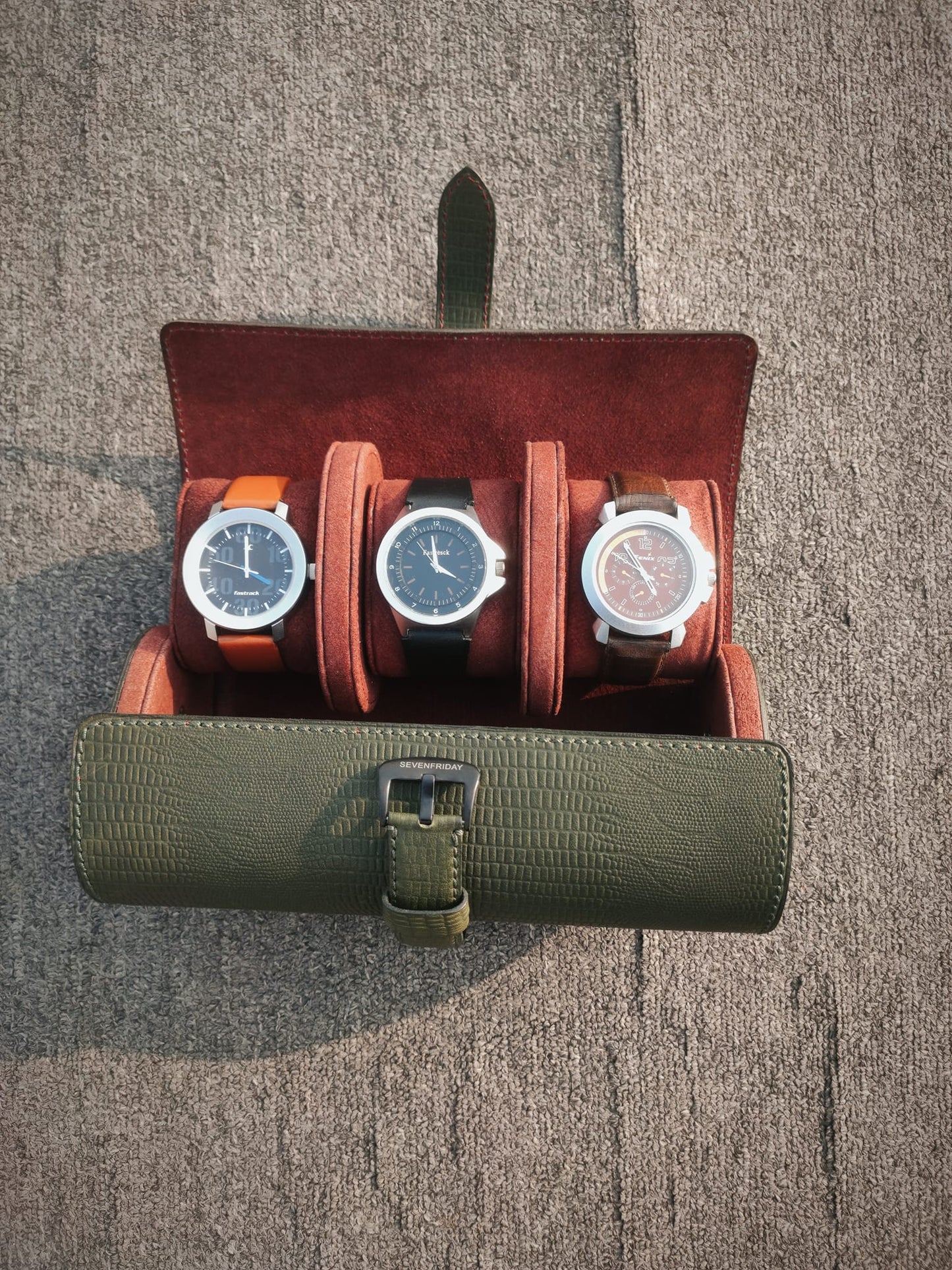 Triple Slot Watch Box (WC-WC2)