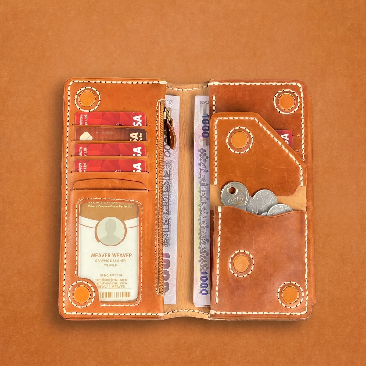 Marvello — Long Wallet (WC-L27)