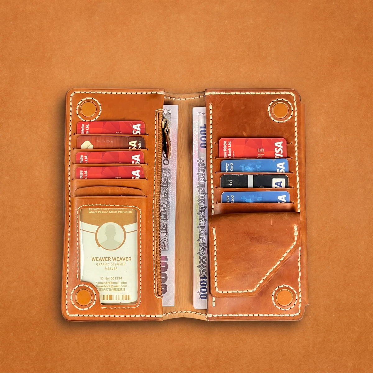 Marvello — Long Wallet (WC-L27)