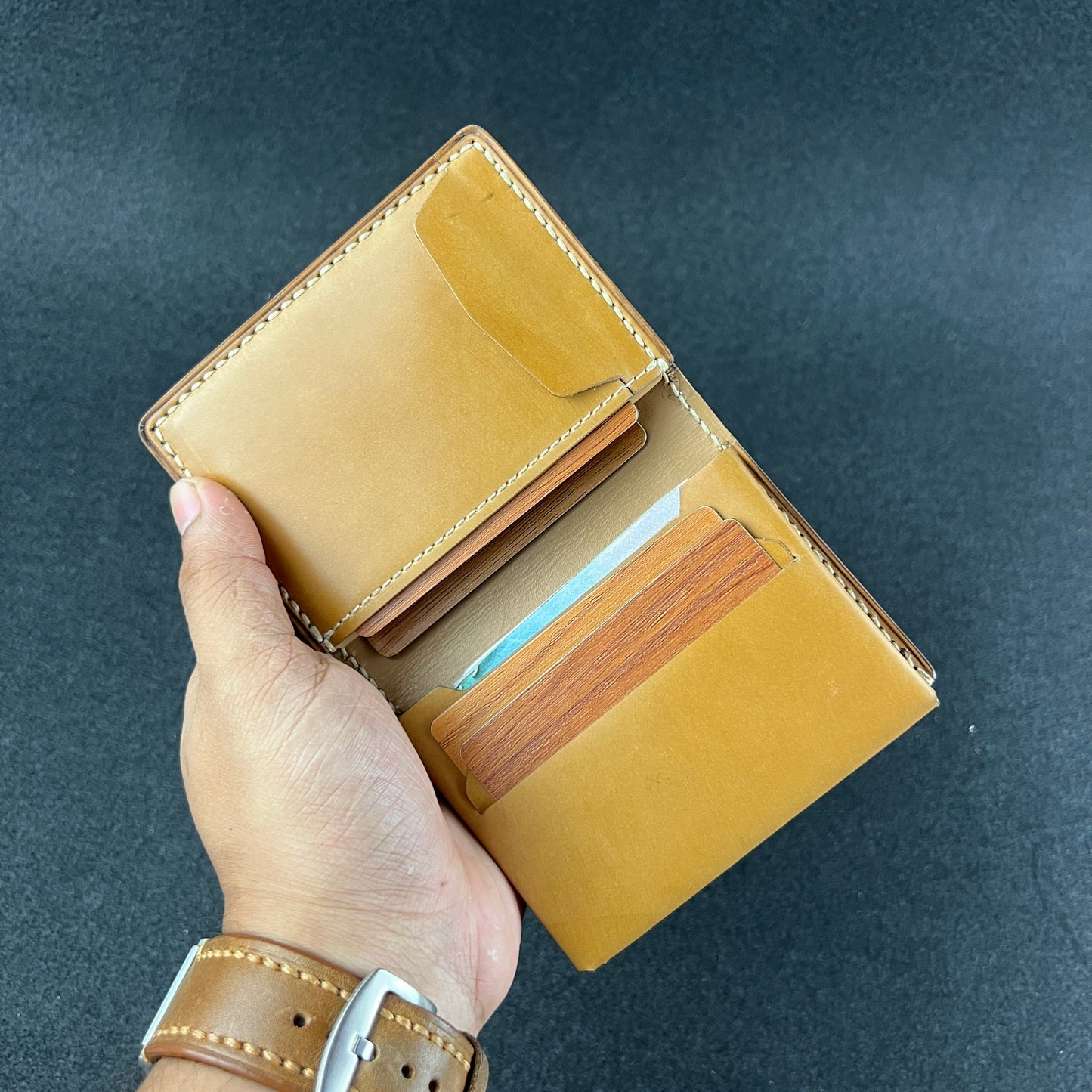 Folden  — Vertical Bi-Fold Wallet (WC-V18)