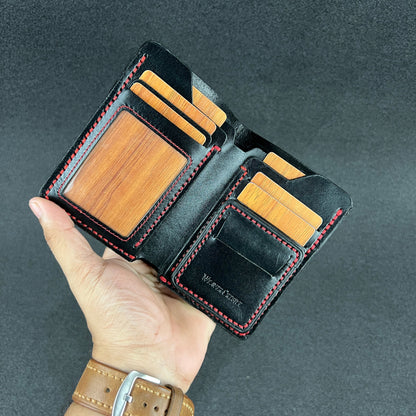 Ravelo — Vertical Bi-Fold Wallet (WC-V12)