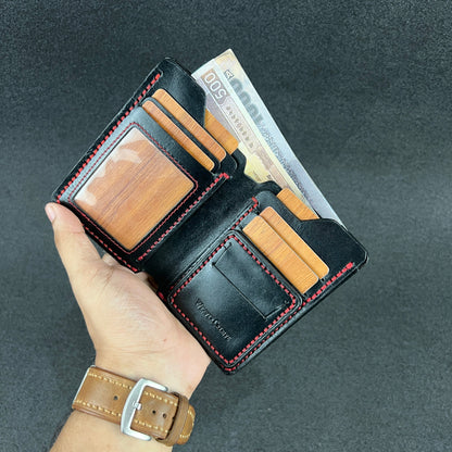 Ravelo — Vertical Bi-Fold Wallet (WC-V12)