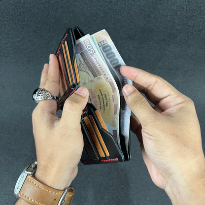 Ravelo — Vertical Bi-Fold Wallet (WC-V12)