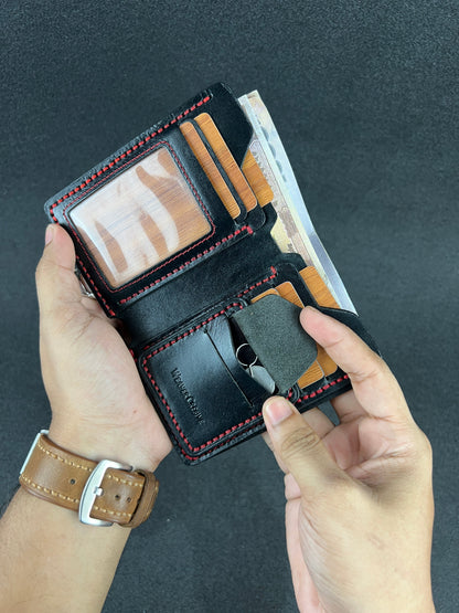 Ravelo — Vertical Bi-Fold Wallet (WC-V12)