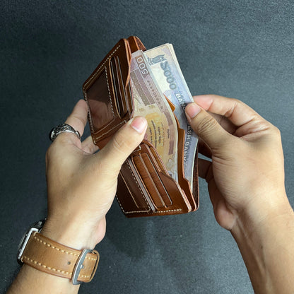 Ravelo — Vertical Bi-Fold Wallet (WC-V12)