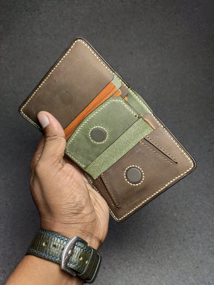 Forra — Vertical Bi-Fold Wallet (WC-V11)