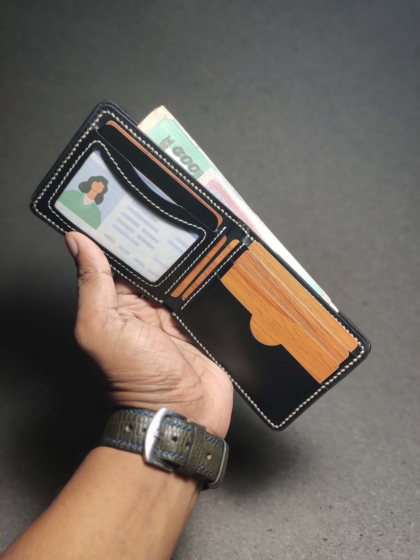 Kroven — Classic Bi-Fold Wallet (WC-C5)