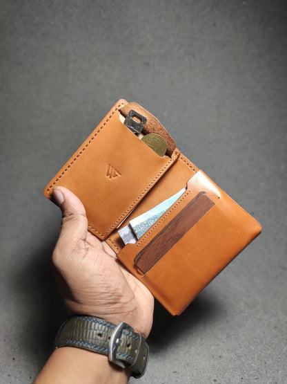 Folden  — Vertical Bi-Fold Wallet (WC-V18)