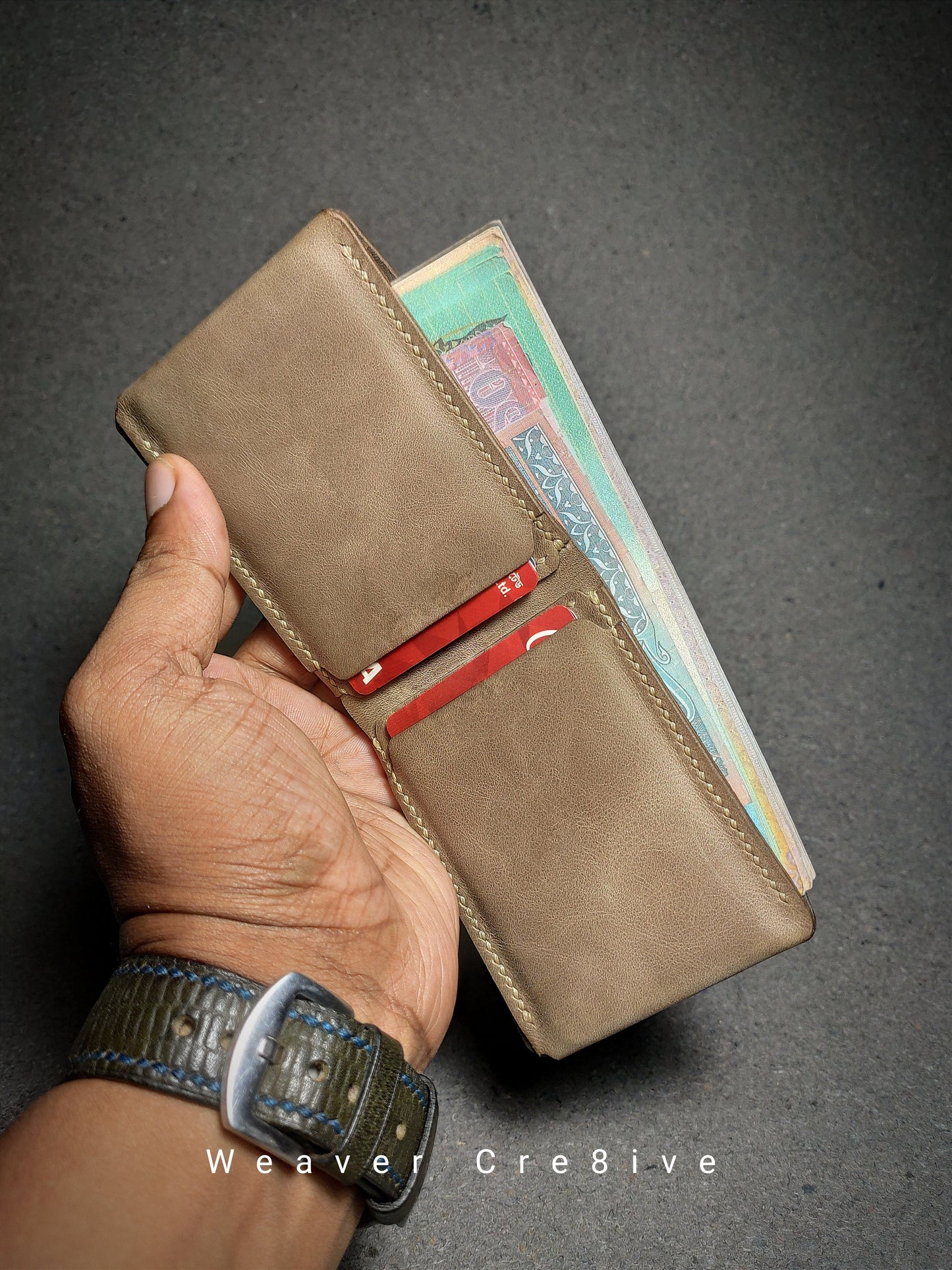 Pebble — Slimmest Classic Bi-Fold Wallet (WC-C37)