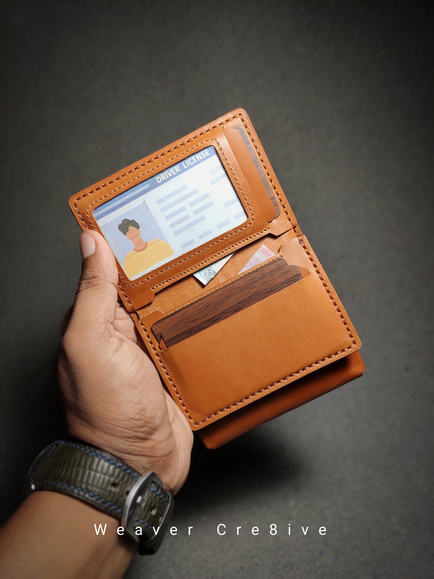 Folden  — Vertical Bi-Fold Wallet (WC-V18)