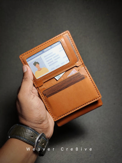 Folden  — Vertical Bi-Fold Wallet (WC-V18)