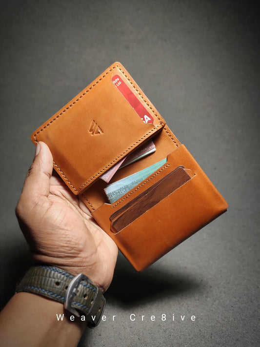 Folden  — Vertical Bi-Fold Wallet (WC-V18)