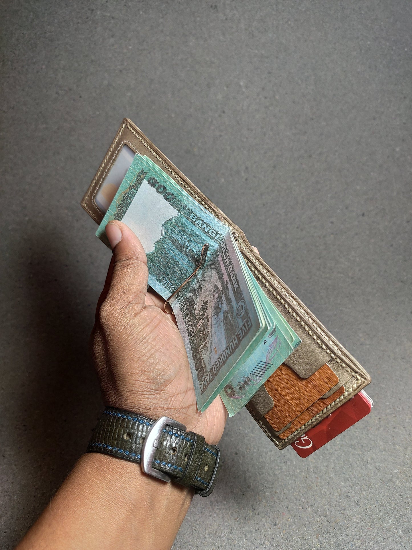Silvan — Money Clip Bi-Fold Wallet (WC-C40)