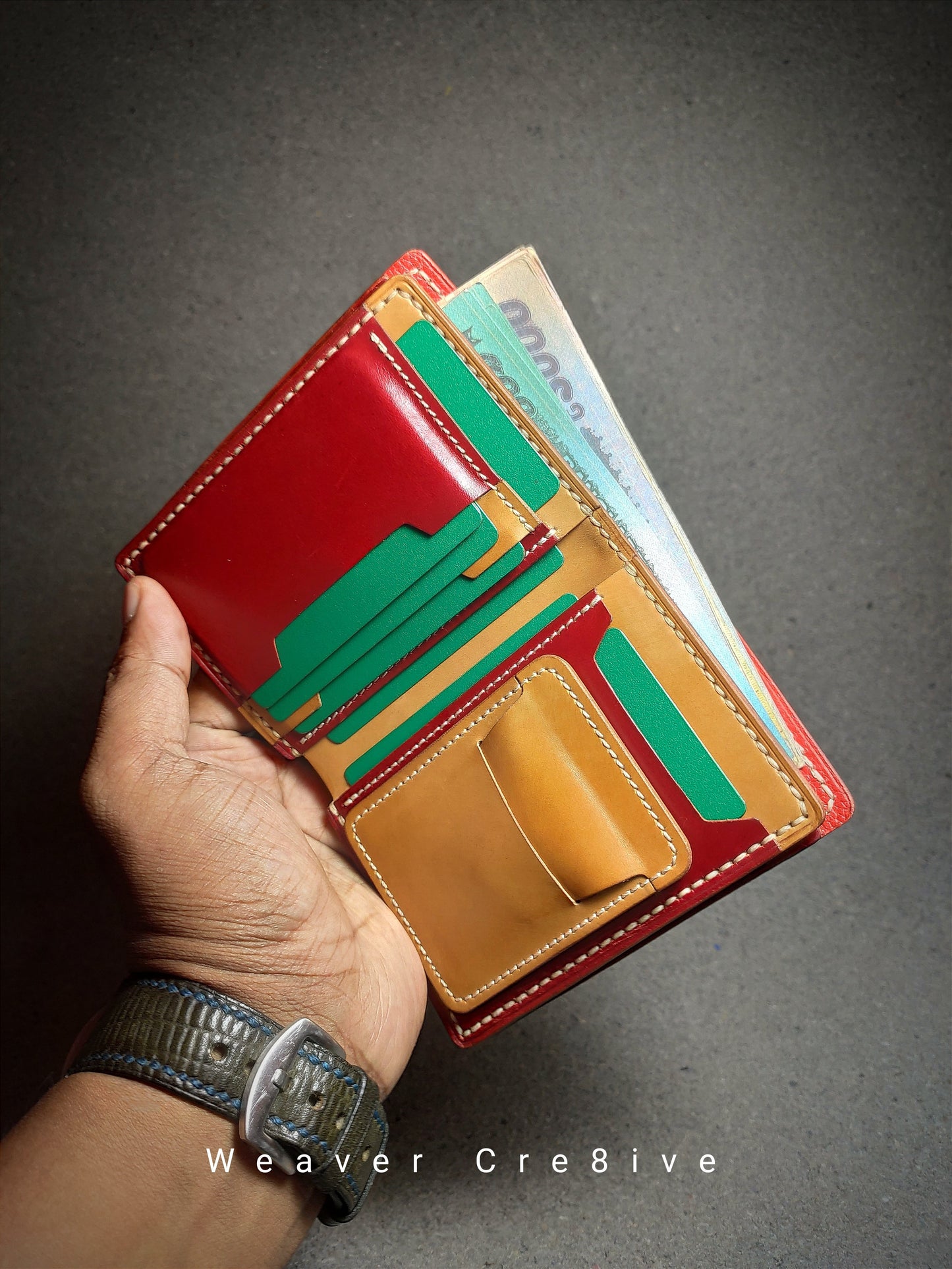 Rogueberry — Vertical Bi-Fold Wallet (WC-V13)