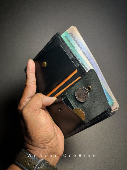 Ignis — Vertical Bi-Fold Wallet (WC-V9)