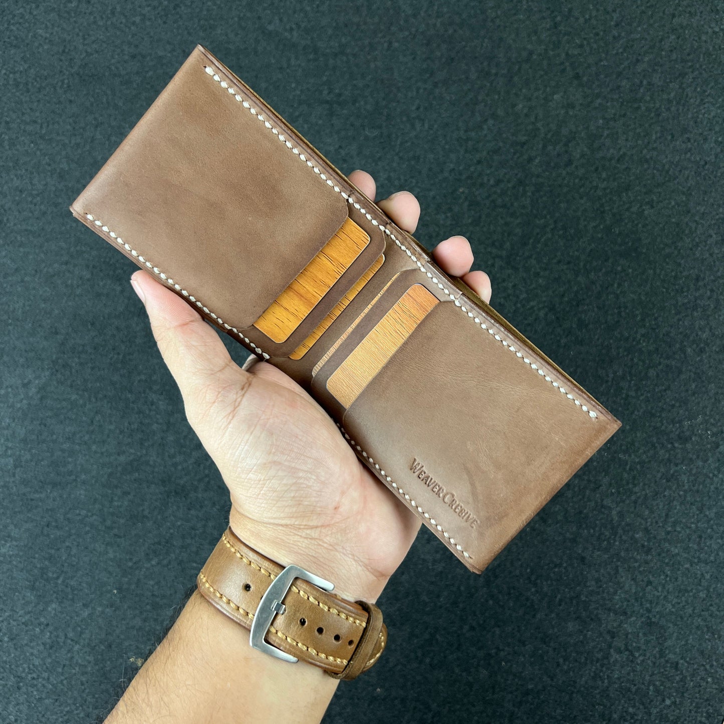 Pebble — Slimmest Classic Bi-Fold Wallet (WC-C37)