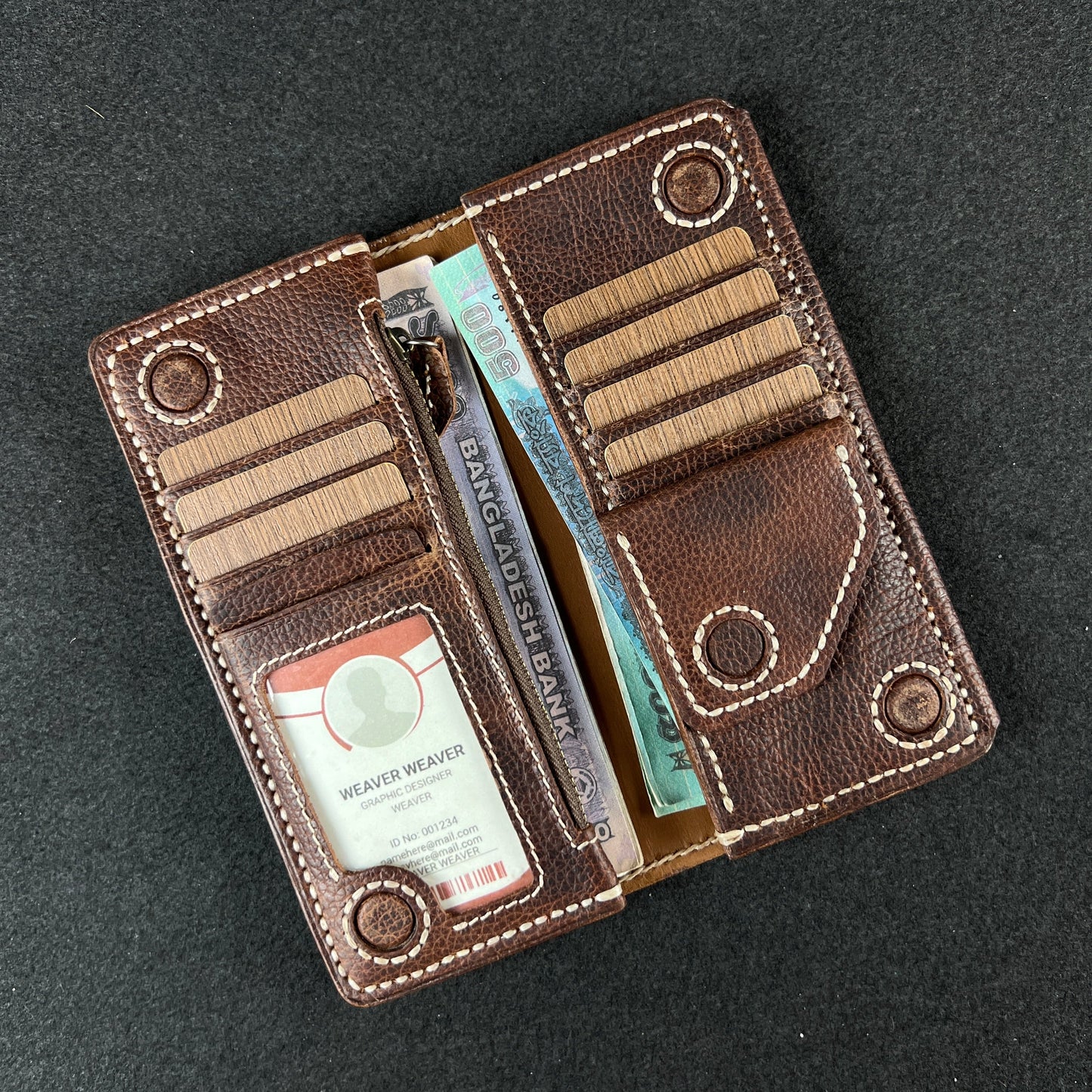 Marvello — Long Wallet (WC-L27)