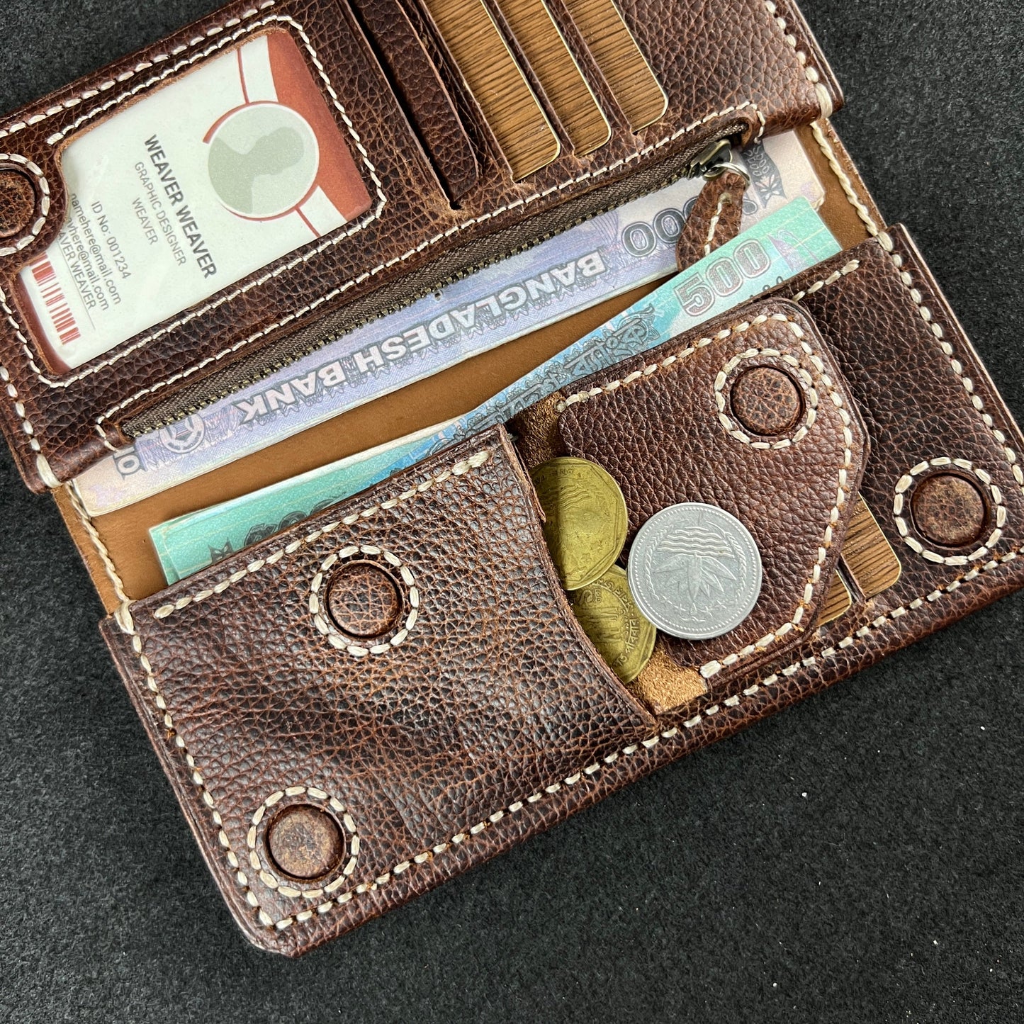 Marvello — Long Wallet (WC-L27)