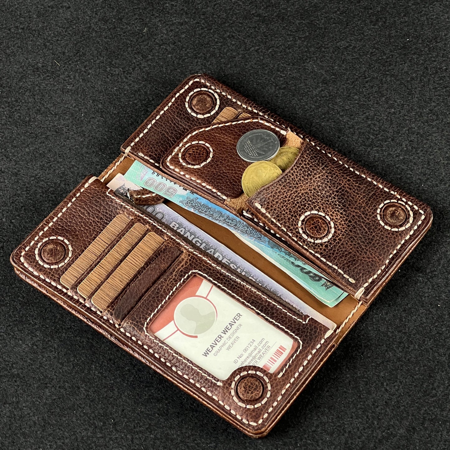 Marvello — Long Wallet (WC-L27)