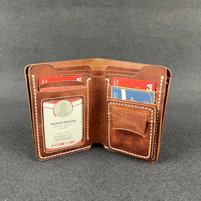 Ravelo — Vertical Bi-Fold Wallet (WC-V12)