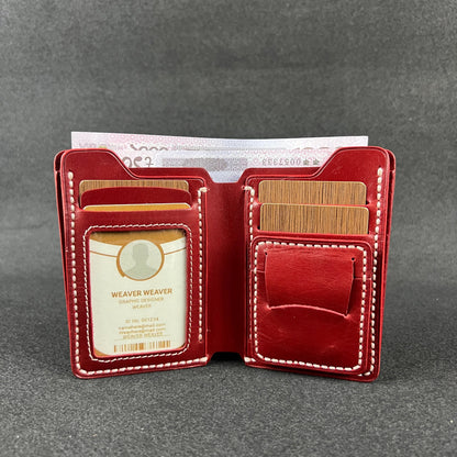 Ravelo — Vertical Bi-Fold Wallet (WC-V12)