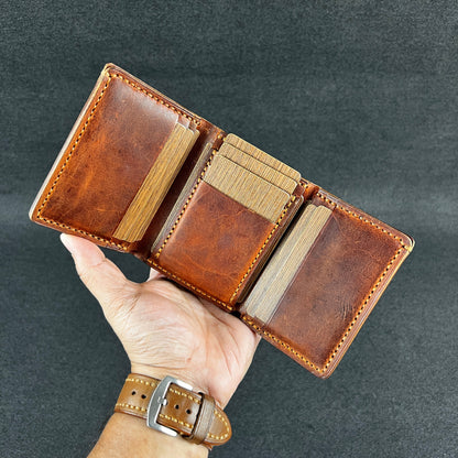 Silent Structure — Tri-Fold Wallet (WC-TR6)