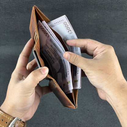 Silent Structure — Tri-Fold Wallet (WC-TR6)