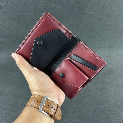 Ignis — Vertical Bi-Fold Wallet (WC-V9)