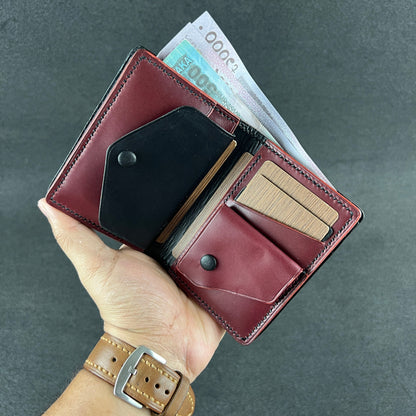 Ignis — Vertical Bi-Fold Wallet (WC-V9)