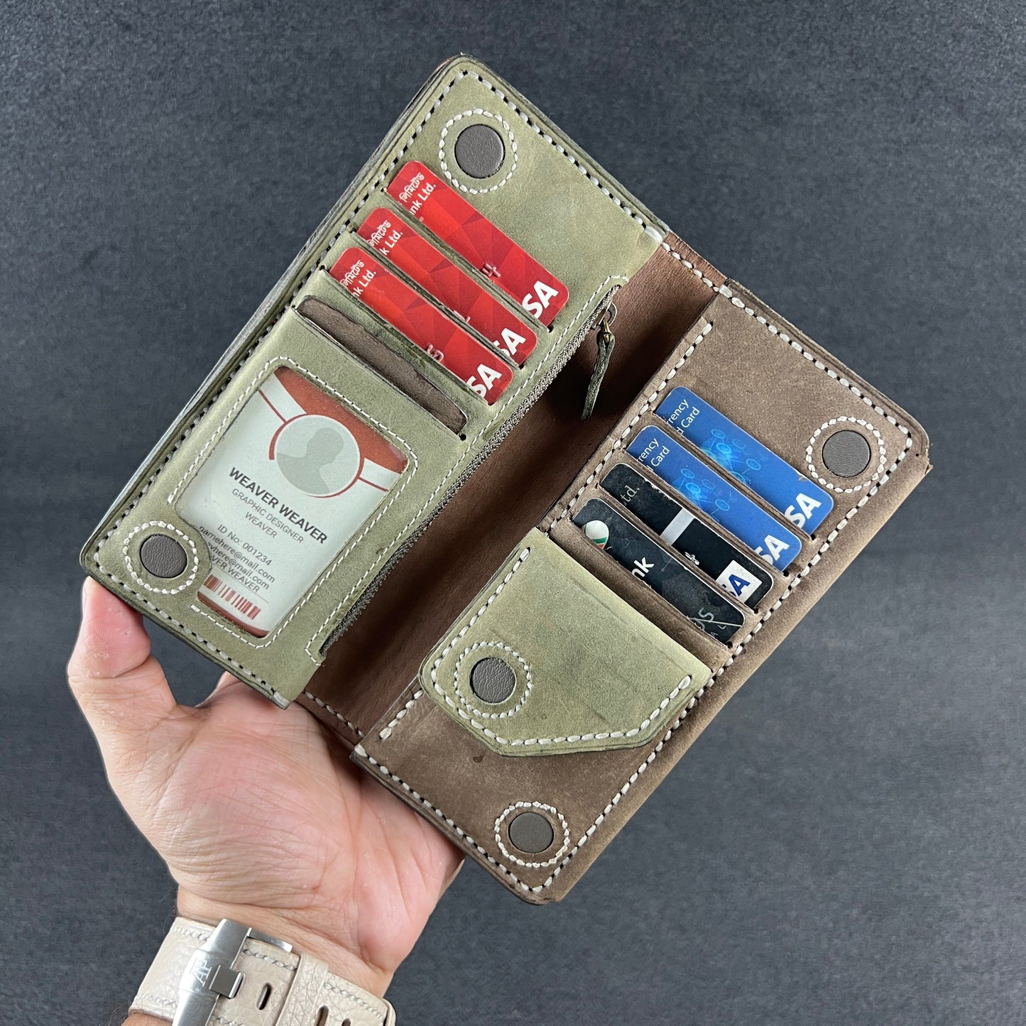 Marvello — Long Wallet (WC-L27)