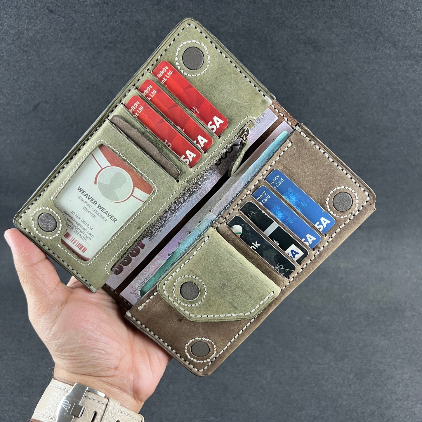 Marvello — Long Wallet (WC-L27)