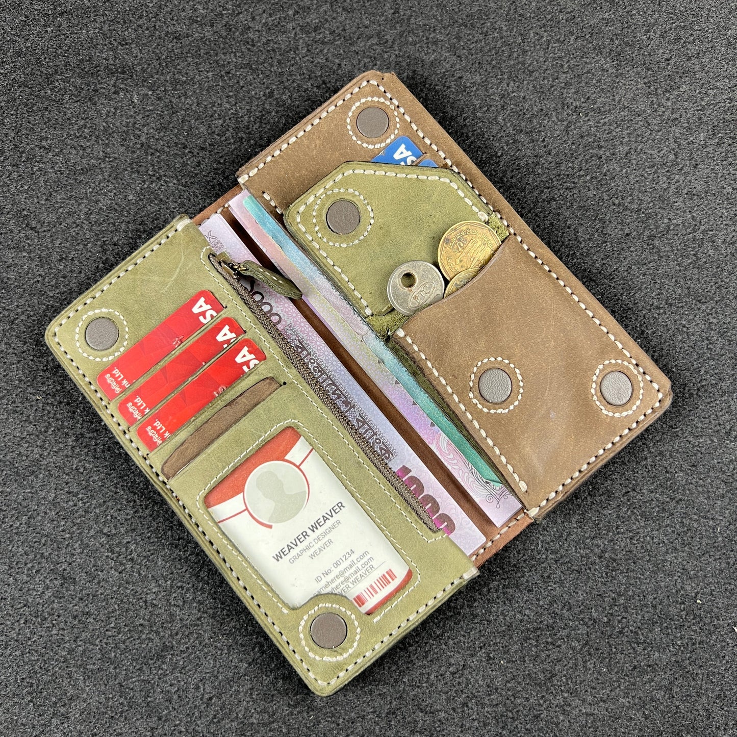 Marvello — Long Wallet (WC-L27)