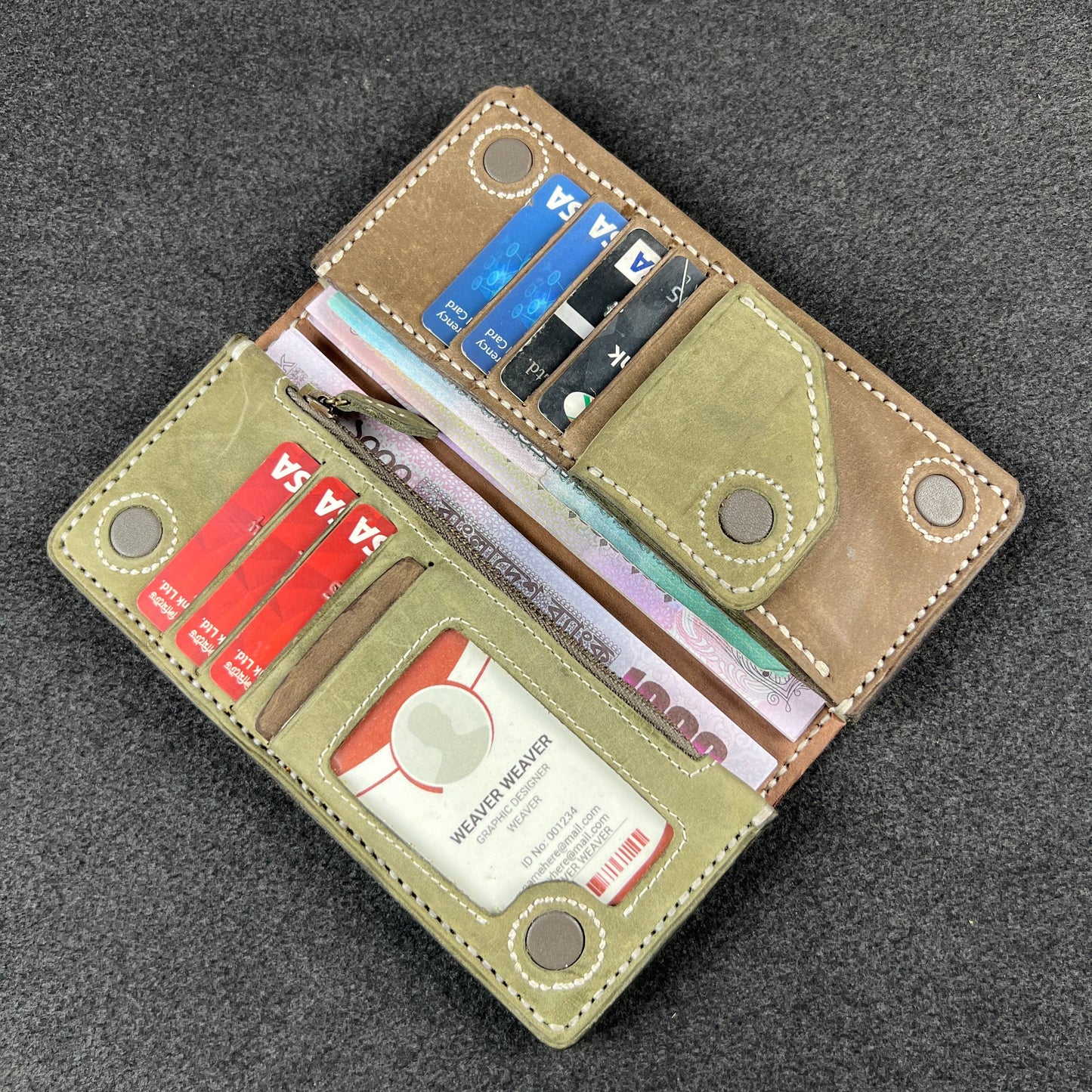 Marvello — Long Wallet (WC-L27)