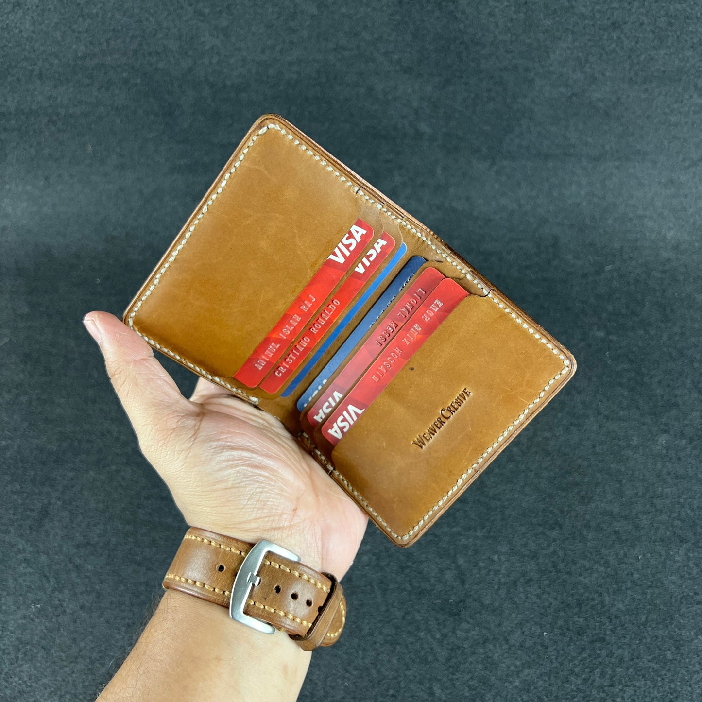 Aven — Vertical Bi-Fold Wallet (WC-V14)