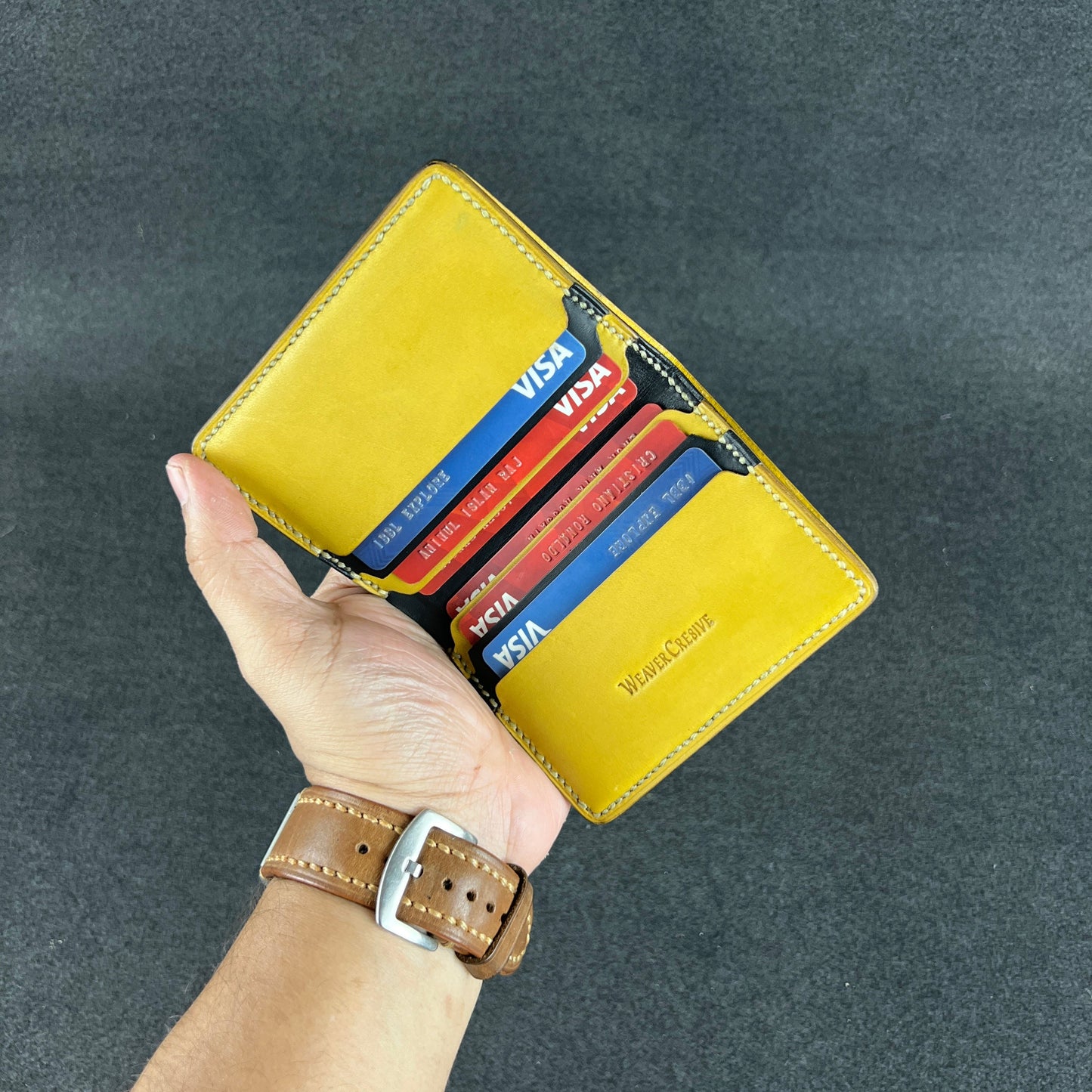 Aven — Vertical Bi-Fold Wallet (WC-V14)