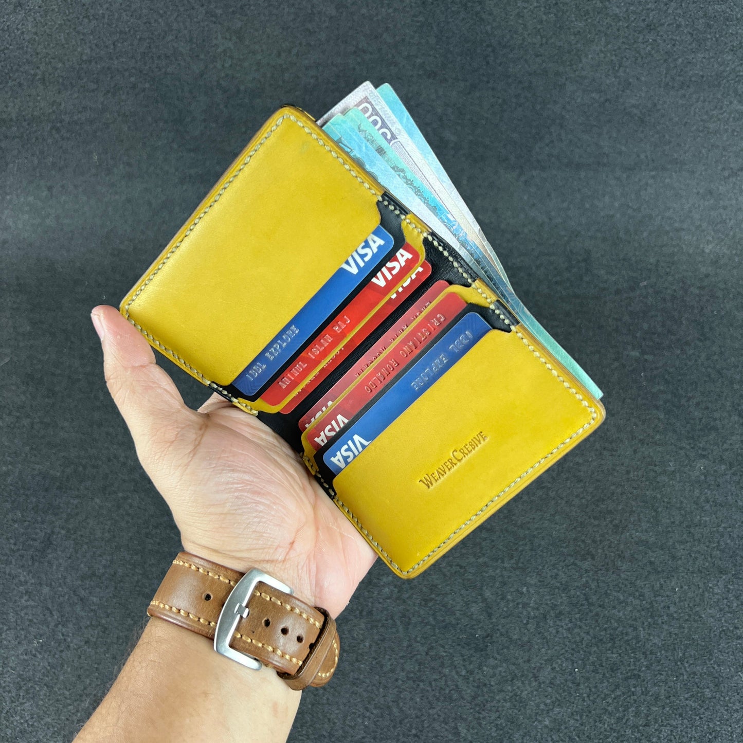 Aven — Vertical Bi-Fold Wallet (WC-V14)