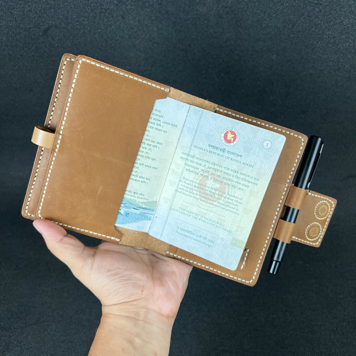 The Nomad Lock — Passport Holder (WC-PH7)