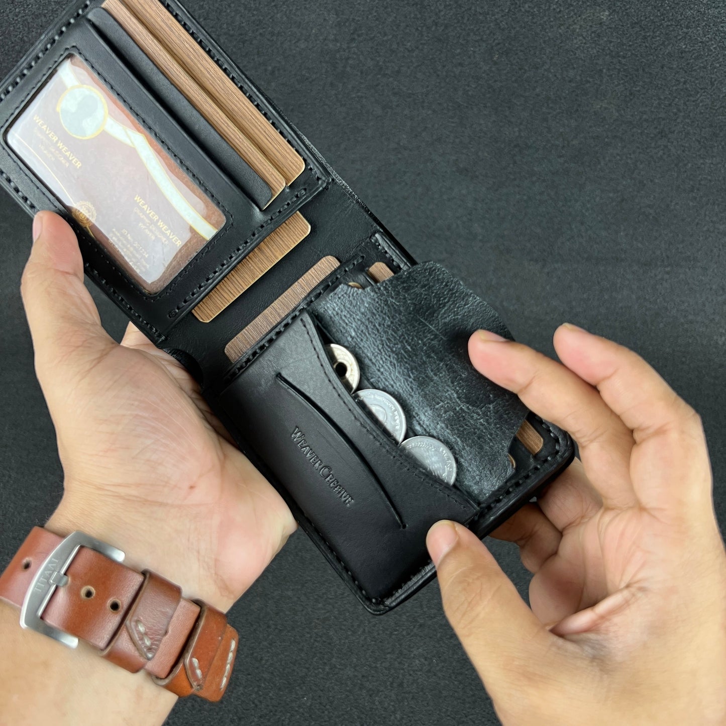 Verto — Classic Bi-Fold Wallet (WC-C39)