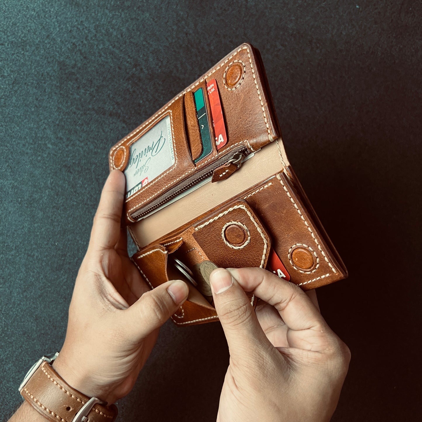 Marvello — Long Wallet (WC-L27)