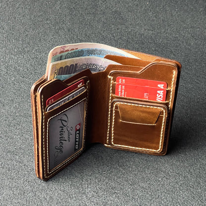 Ravelo — Vertical Bi-Fold Wallet (WC-V12)