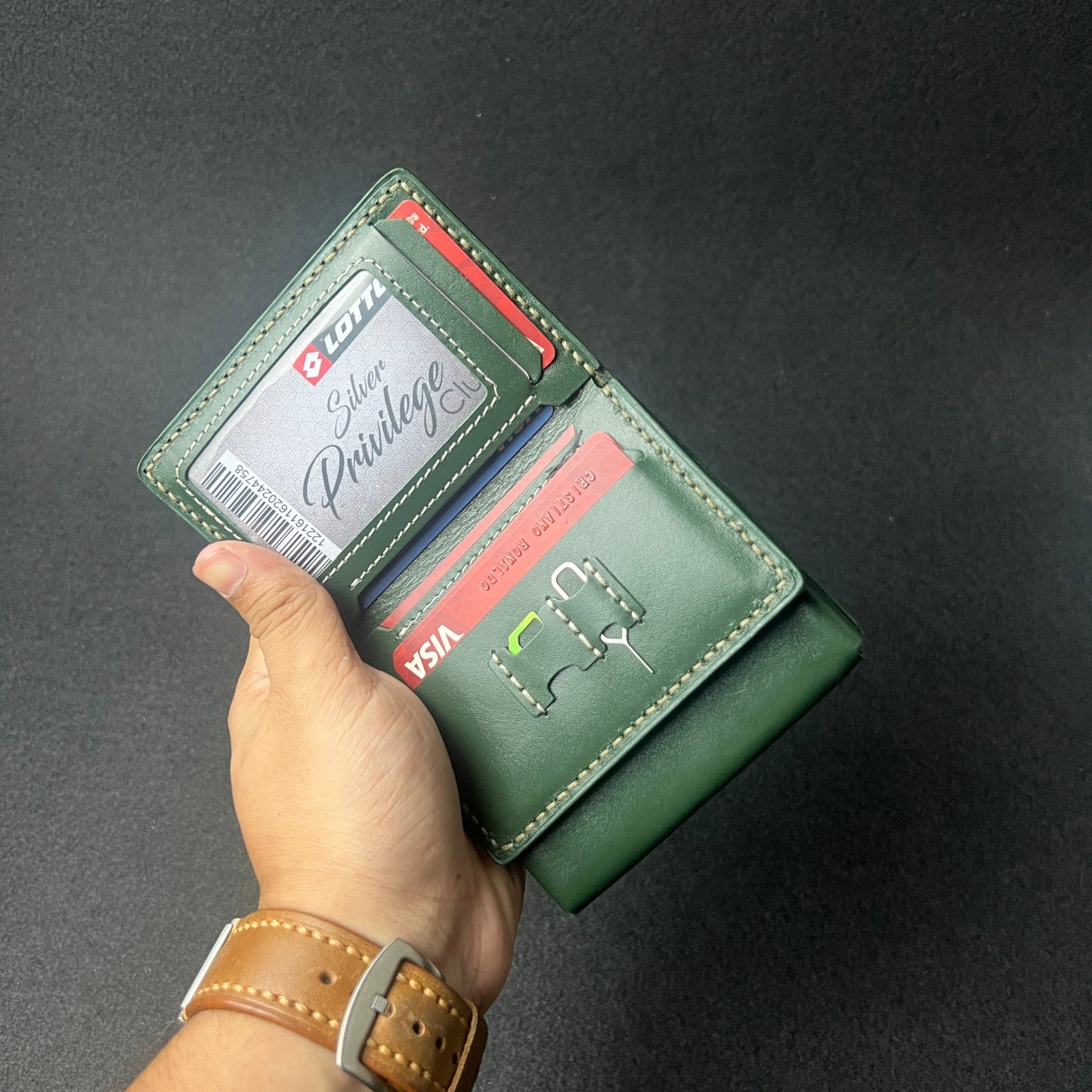Folden  — Vertical Bi-Fold Wallet (WC-V18)