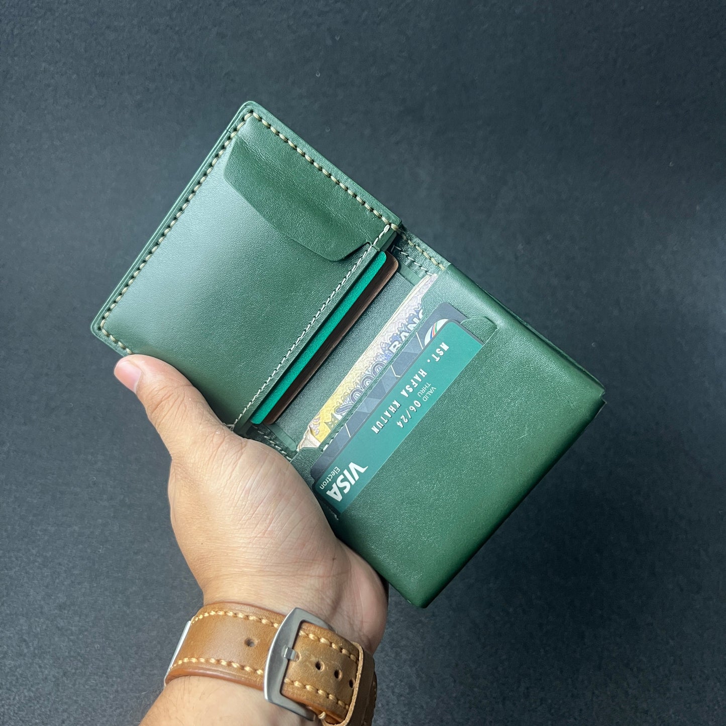 Folden  — Vertical Bi-Fold Wallet (WC-V18)