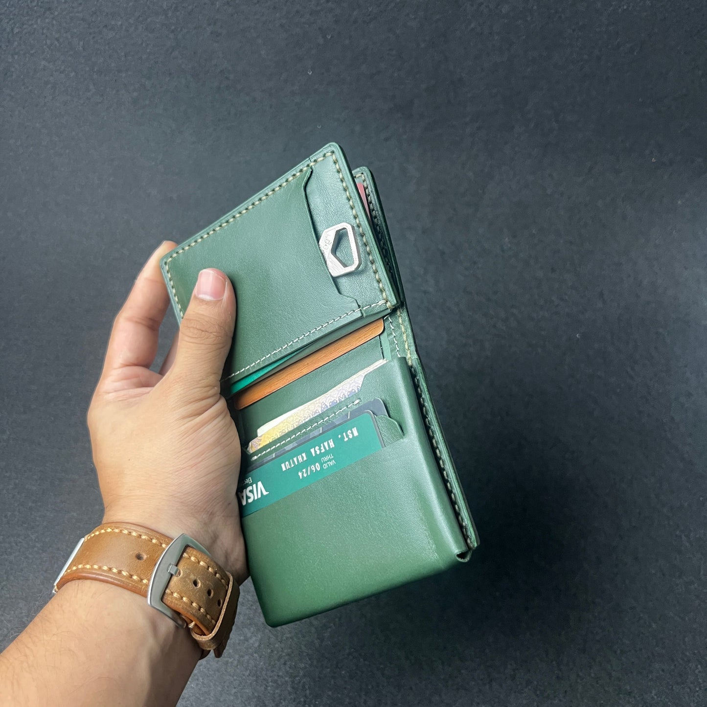 Folden  — Vertical Bi-Fold Wallet (WC-V18)